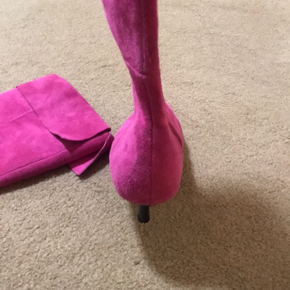 ⚡️FINAL PRICE⚡️ Vintage Pink Hot Rare Steven by Steve Madden Boots - Picture 14 of 16